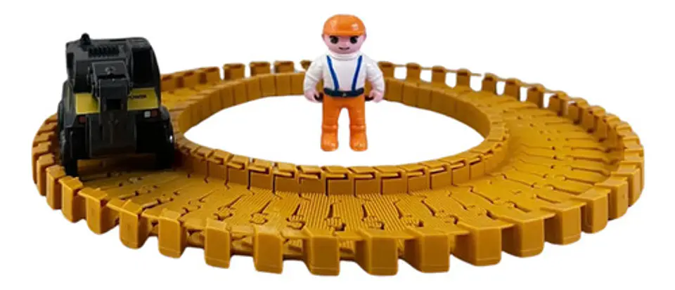 Pista De Carros Infantil De Construcción Para Jugar 4