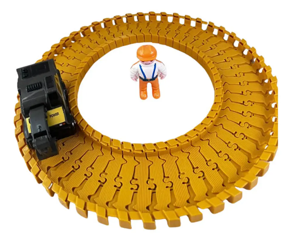 Pista De Carros Infantil De Construcción Para Jugar 5