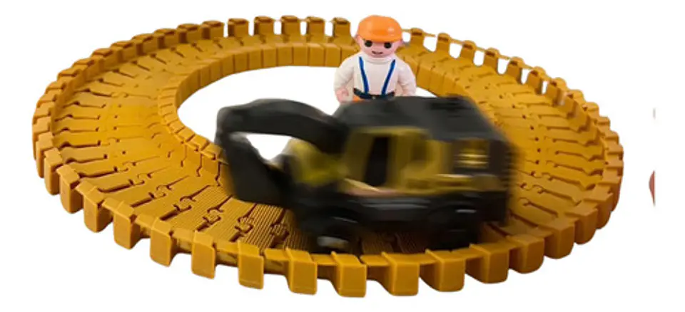 Pista De Carros Infantil De Construcción Para Jugar 6