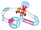 Pista De Carros Infantil Rosa Con Puente Para Niñas Y Niños - Miniatura 3