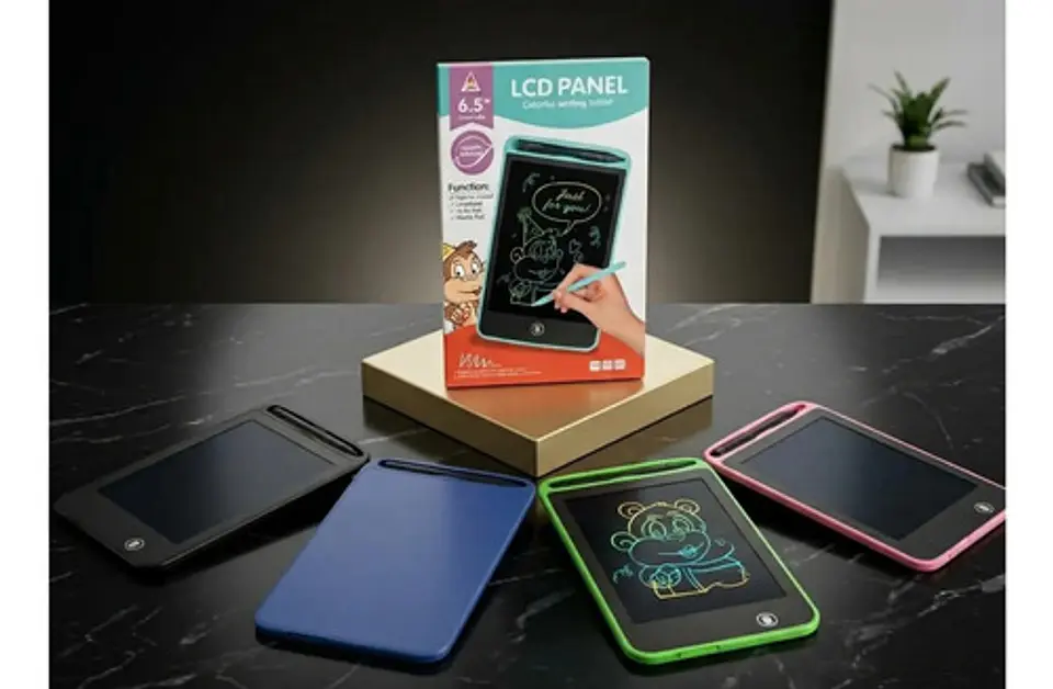 Tableta Pizarra Mágica Lcd 6.5 Pulgadas Para Dibujo Y Notas 5