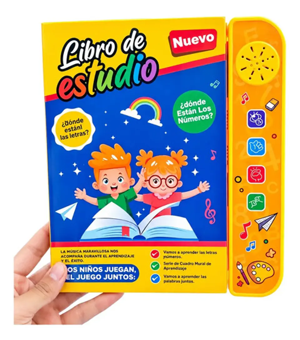 Libro De Estudio Interactivo Con Sonido Y Marcador 1