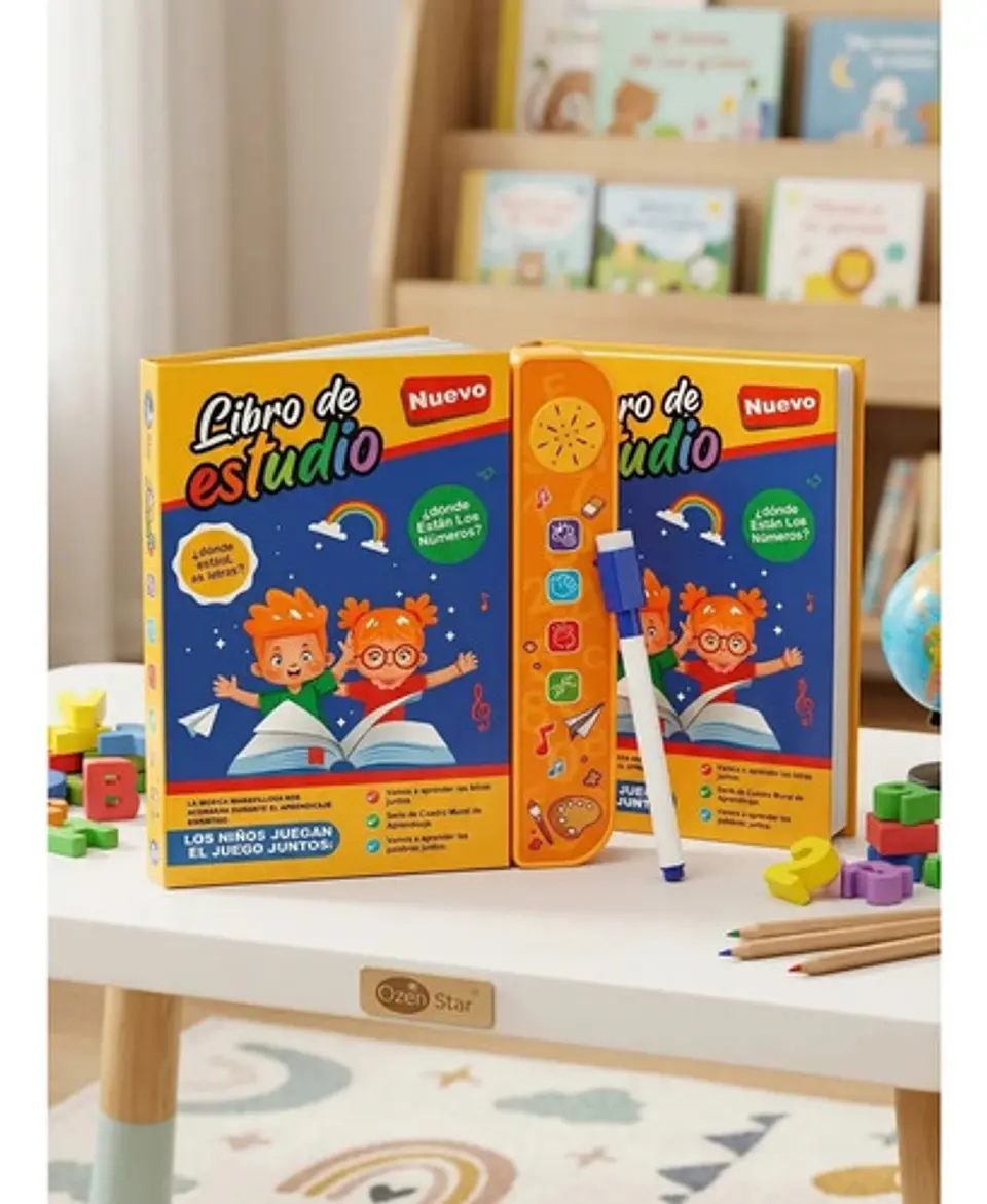 Libro De Estudio Interactivo Con Sonido Y Marcador 5