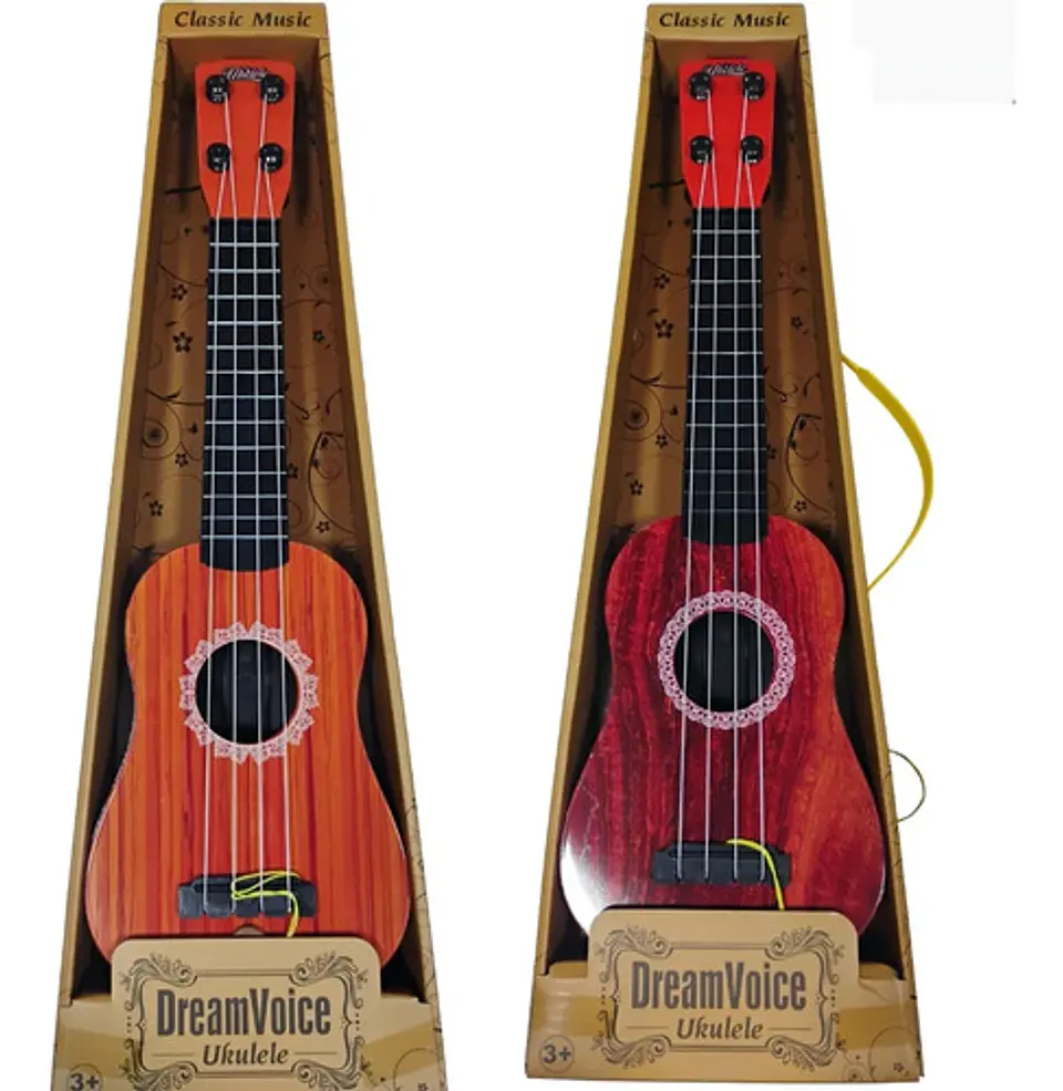 Ukelele Infantil De 4 Cuerdas Color Madera 4