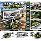 Helicóptero Militar De Juguete Con Hélices Giratorias Rosa - Miniatura 2