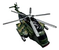 Helicóptero Militar De Juguete Con Hélices Giratorias Rosa - Miniatura 4
