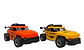 Carro Todoterreno De Juguete Llantas Grandes - Miniatura 1