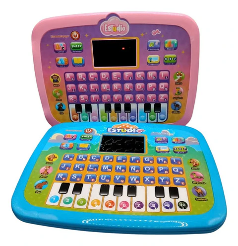 Juguete Didáctico Niños Computadora Tablet Pantalla Led 3+