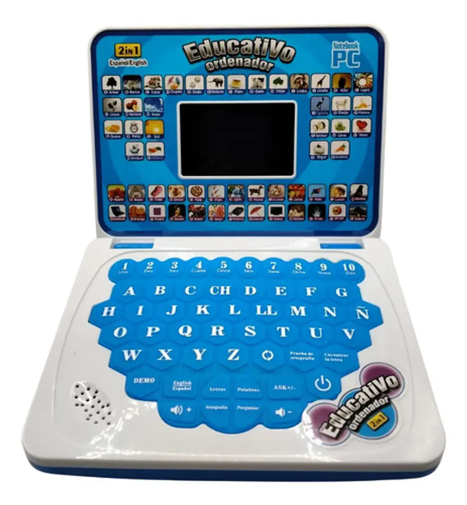 Laptop Educativa Laptop De Juguete Interactiva 2 En 1 2