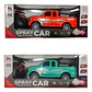 Camioneta De Juguete Pickup Para Niños Diseño Deportivo Camioneta Azul/naranja - Miniatura 6