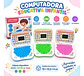 Mini Laptop Didáctica Infantil Aprende Jugando Letras Número - Miniatura 4