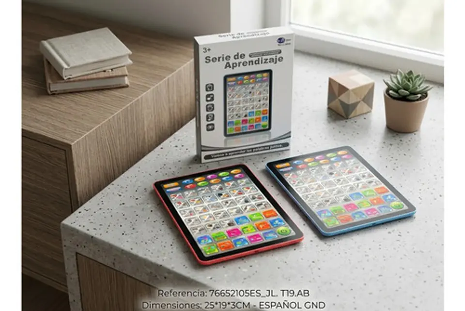Juguete Tablet Didáctica De Aprendizaje Palabras Y Sonidos 4