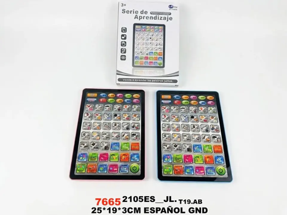 Juguete Tablet Didáctica De Aprendizaje Palabras Y Sonidos 7