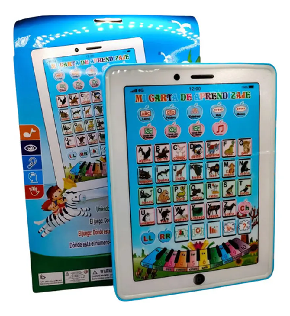 Tableta Educativa Interactiva Infantil Mi Carta Aprendizaje 1