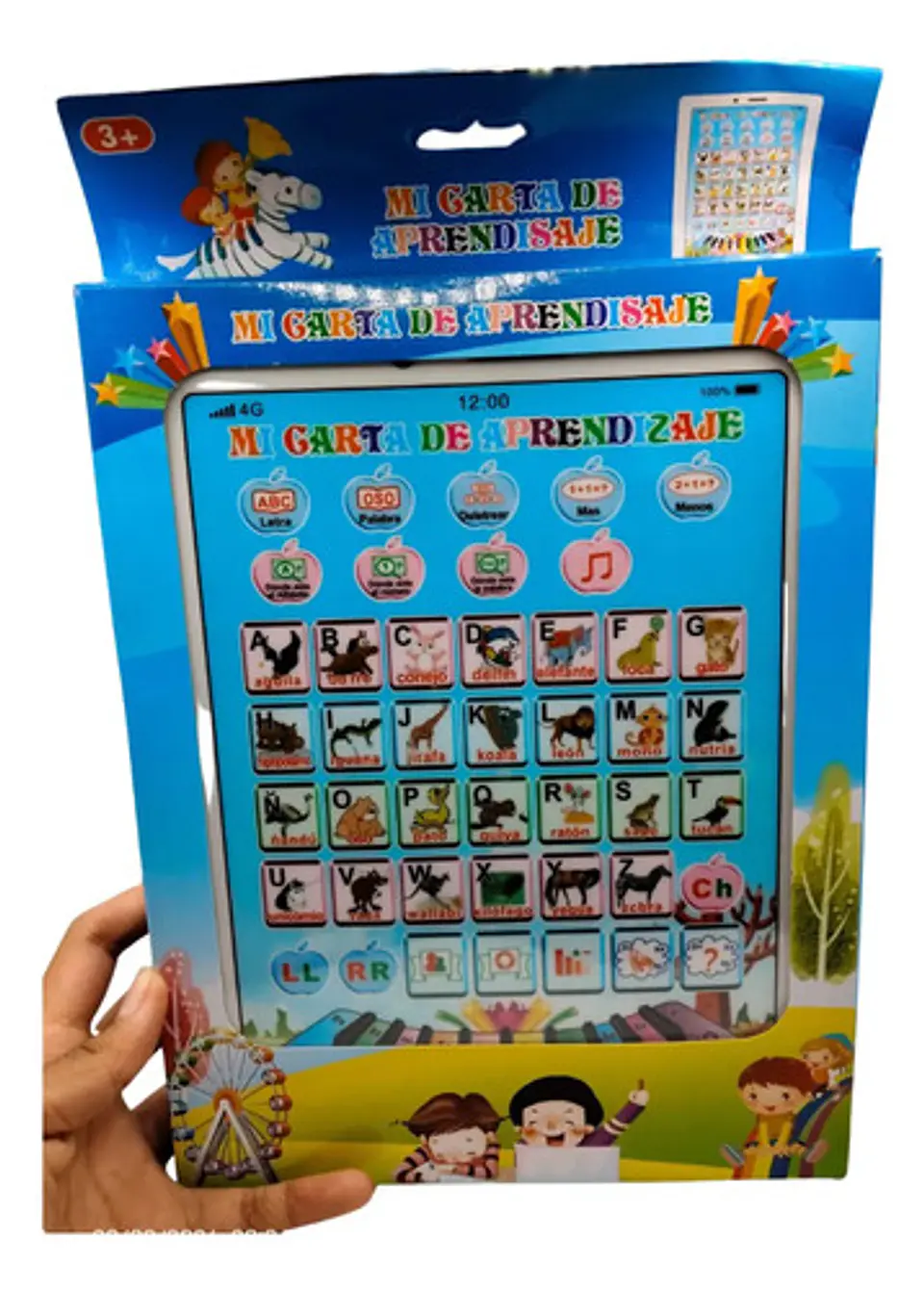 Tableta Educativa Interactiva Infantil Mi Carta Aprendizaje 4