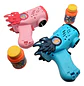 Pistola Lanzaburbujas Estilo Cósmico Con Luces Multicolor Azul/rosa - Miniatura 1