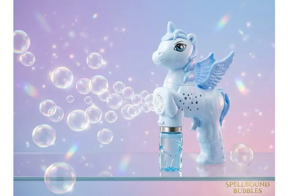 Pistola De Burbujas Mágica Con Diseño De Unicornio Premium 4