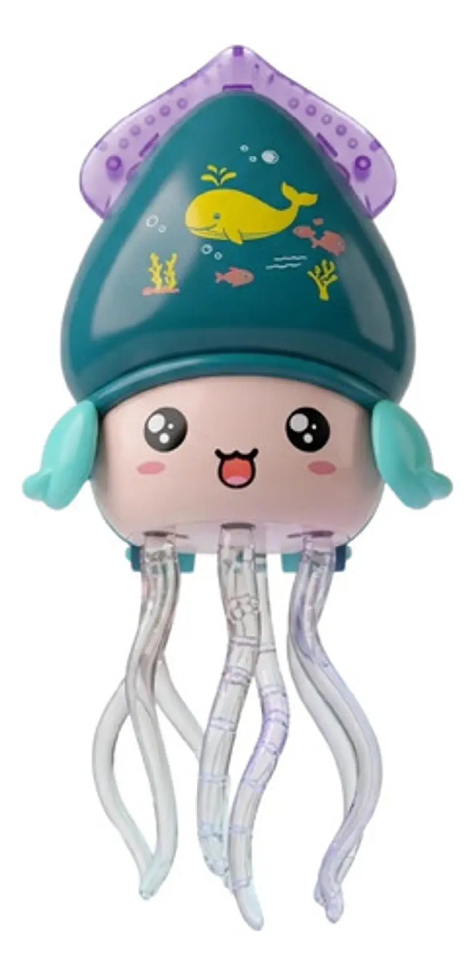 Medusa Acuática Squid Con Luces Led Y Sonido Para Niños 1