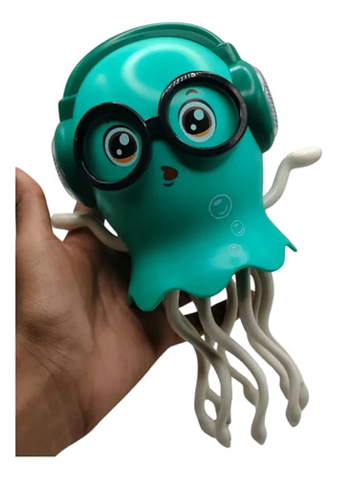 Medusa Juguete Interactiva Con Luces Led, Sonido Movimiento