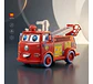 Camión De Bomberos Infantil Con Luces Y Sonidos Realistas Bomberos Rojo - Miniatura 4