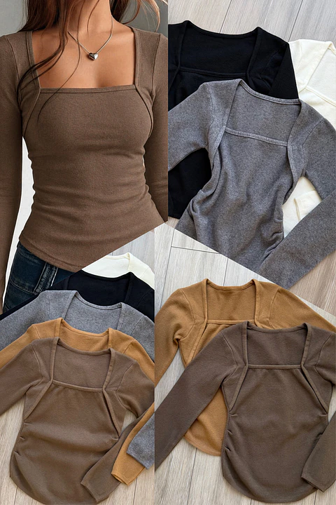 Chaleco básico mujer