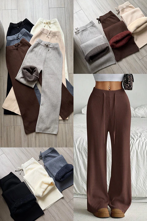 Pantalón lanilla forrado