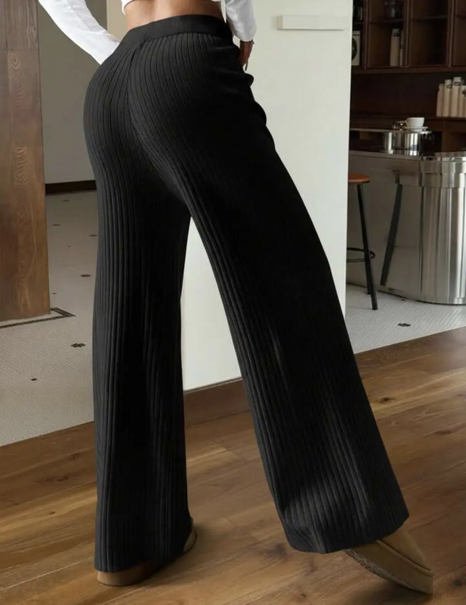 Pantalón lanilla forrado 5