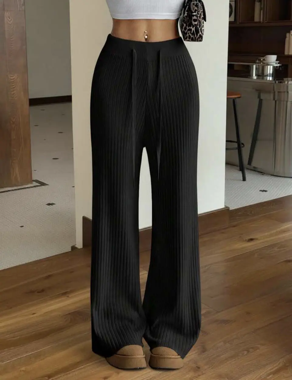 Pantalón lanilla forrado 9