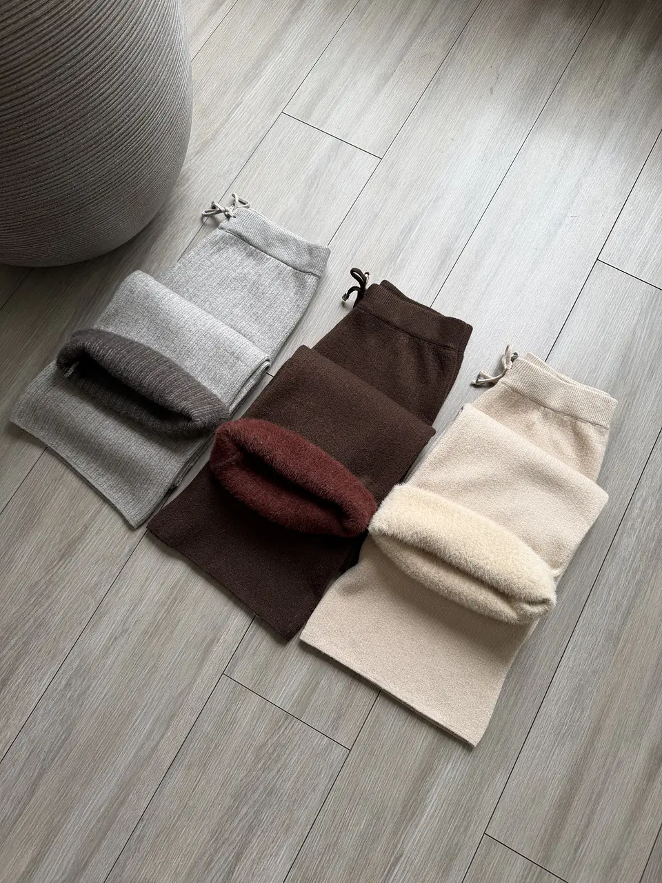 Pantalón lanilla forrado 7