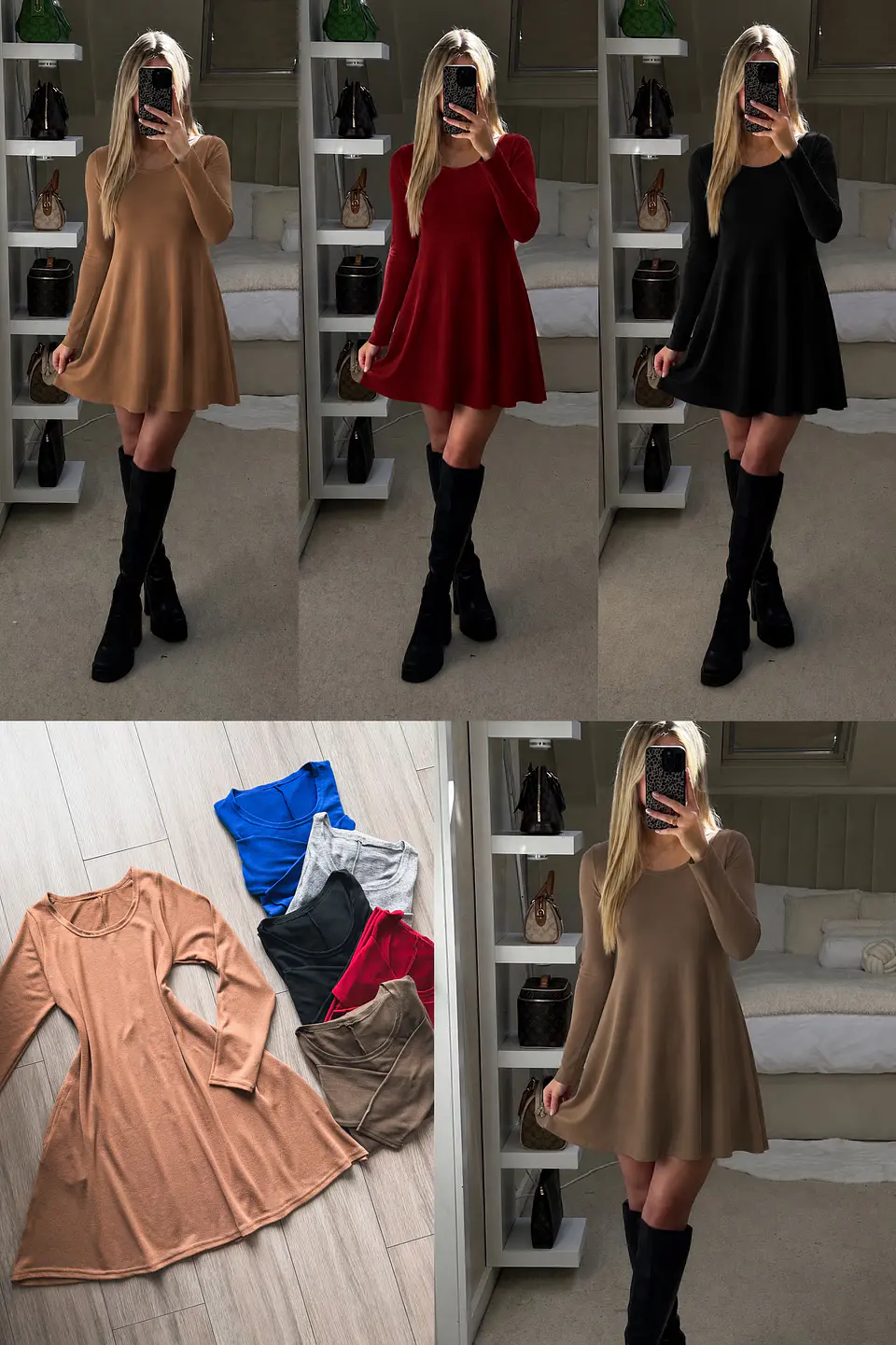 Suéter mini vestido  1