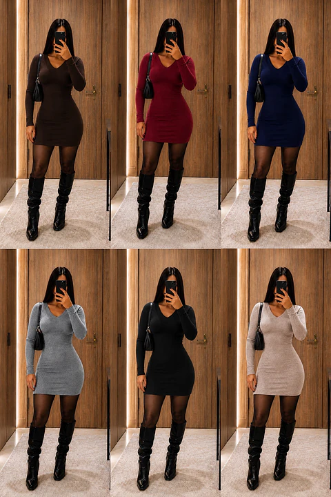 Vestido lanilla 
