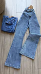 Jeans flare cargo  - Miniatura 3