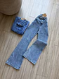 Jeans flare cargo  - Miniatura 5