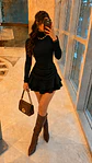 Falda short simil gamuza  - Miniatura 5