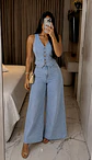 Conjunto de jeans en V - Miniatura 3