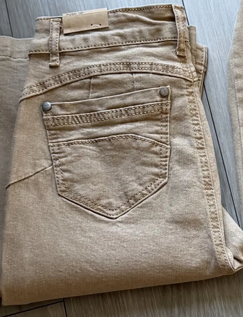 Jeans flare doble cargo  3