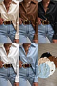 Camisa satinada  - Miniatura 1