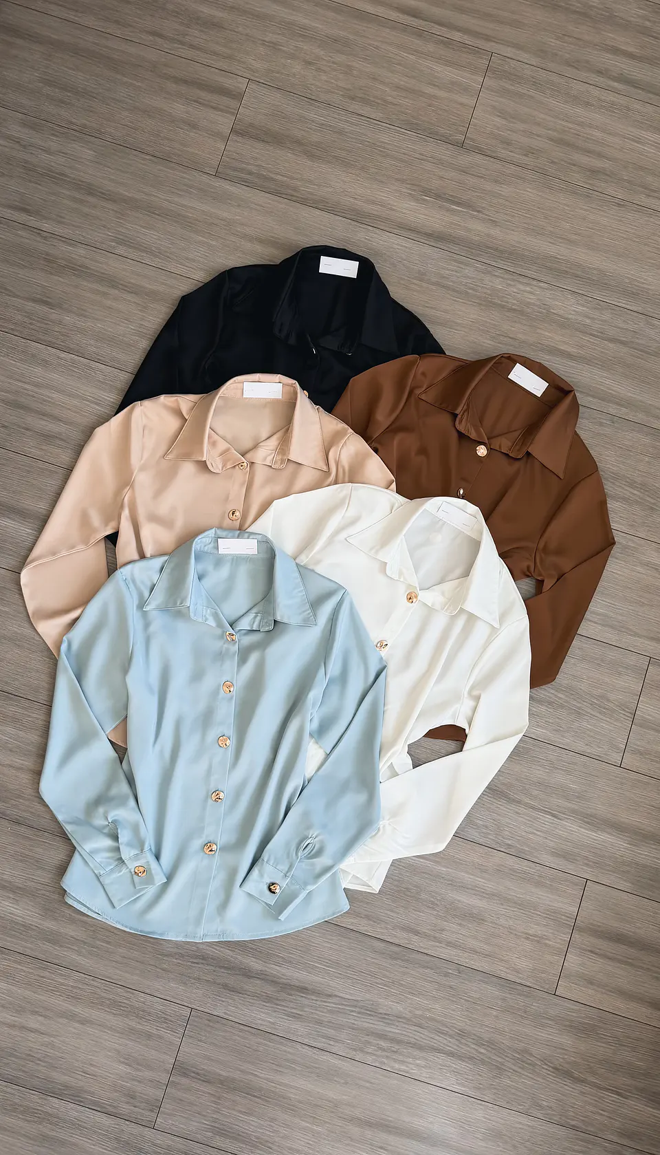 Camisa satinada  8