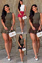 Falda short simil gamuza  - Miniatura 1