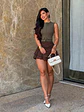 Falda short simil gamuza  - Miniatura 5