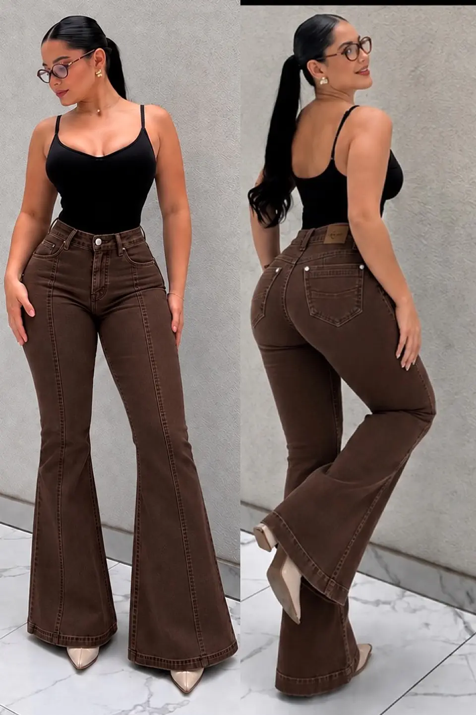 Jeans flare Alicante  1