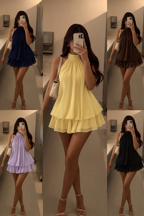 Enterito falda short 