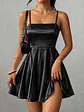 Vestido satinado acampando  - Miniatura 3