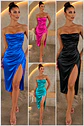 Vestido satinado  - Miniatura 1