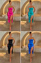 Vestido satinado  - Miniatura 7