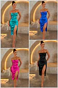 Vestido satinado  - Miniatura 2