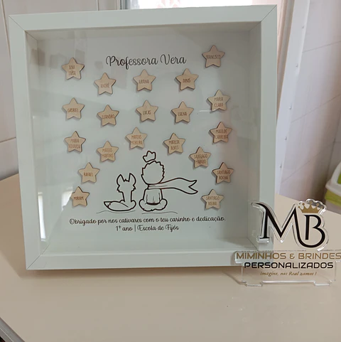 Quadro Professora do Principezinho 