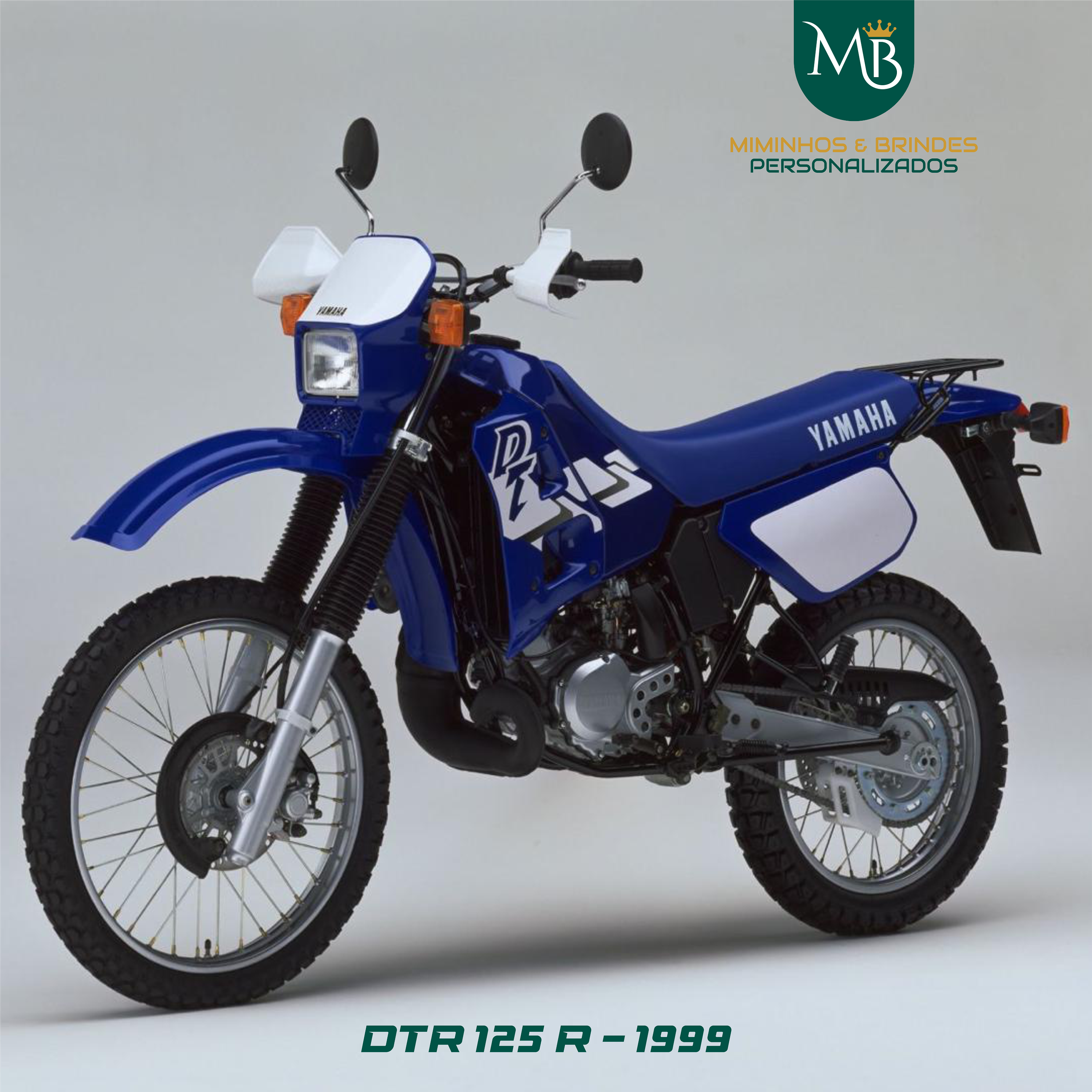 KIT AUTOCOLANTE DTR 125R - 1999 AZUL 1