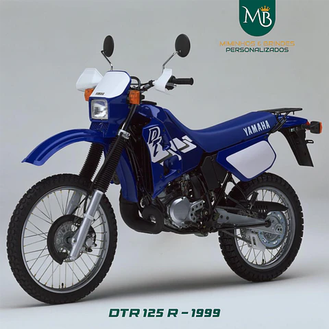 KIT AUTOCOLANTE DTR 125R - 1999 AZUL