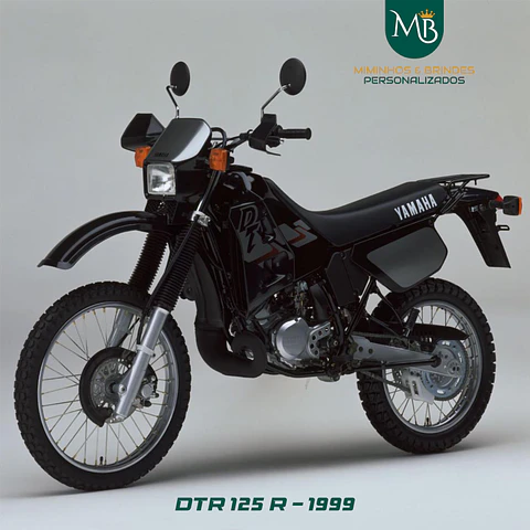 KIT AUTOCOLANTE DTR 125R - 1999 PRETO